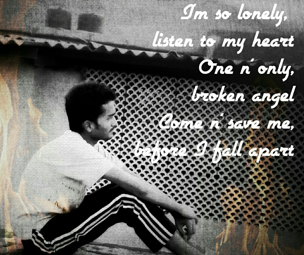 I am so lonely broken angel lyrics